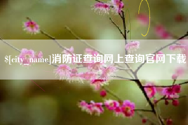 宿迁消防证查询网上查询官网下载