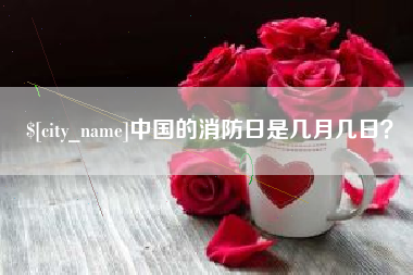 宿迁中国的消防日是几月几日？