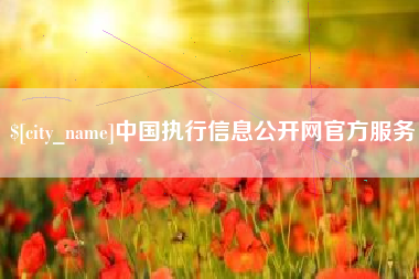 宿迁中国执行信息公开网官方服务
