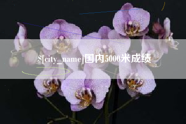 宿迁国内5000米成绩
