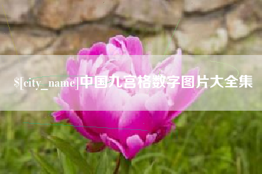 宿迁中国九宫格数字图片大全集