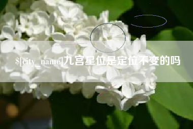 宿迁九宫星位是定位不变的吗