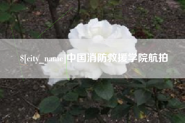 宿迁中国消防救援学院航拍