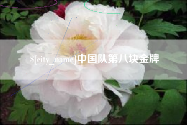 宿迁中国队第八块金牌