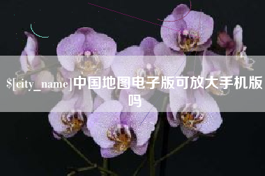 宿迁中国地图电子版可放大手机版吗