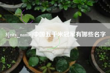宿迁中国五千米冠军有哪些名字
